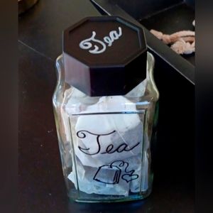 Hand Painted Tea Cannister